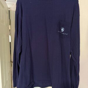 Large Southern Proper Holiday T-Shirt Long Sleeve